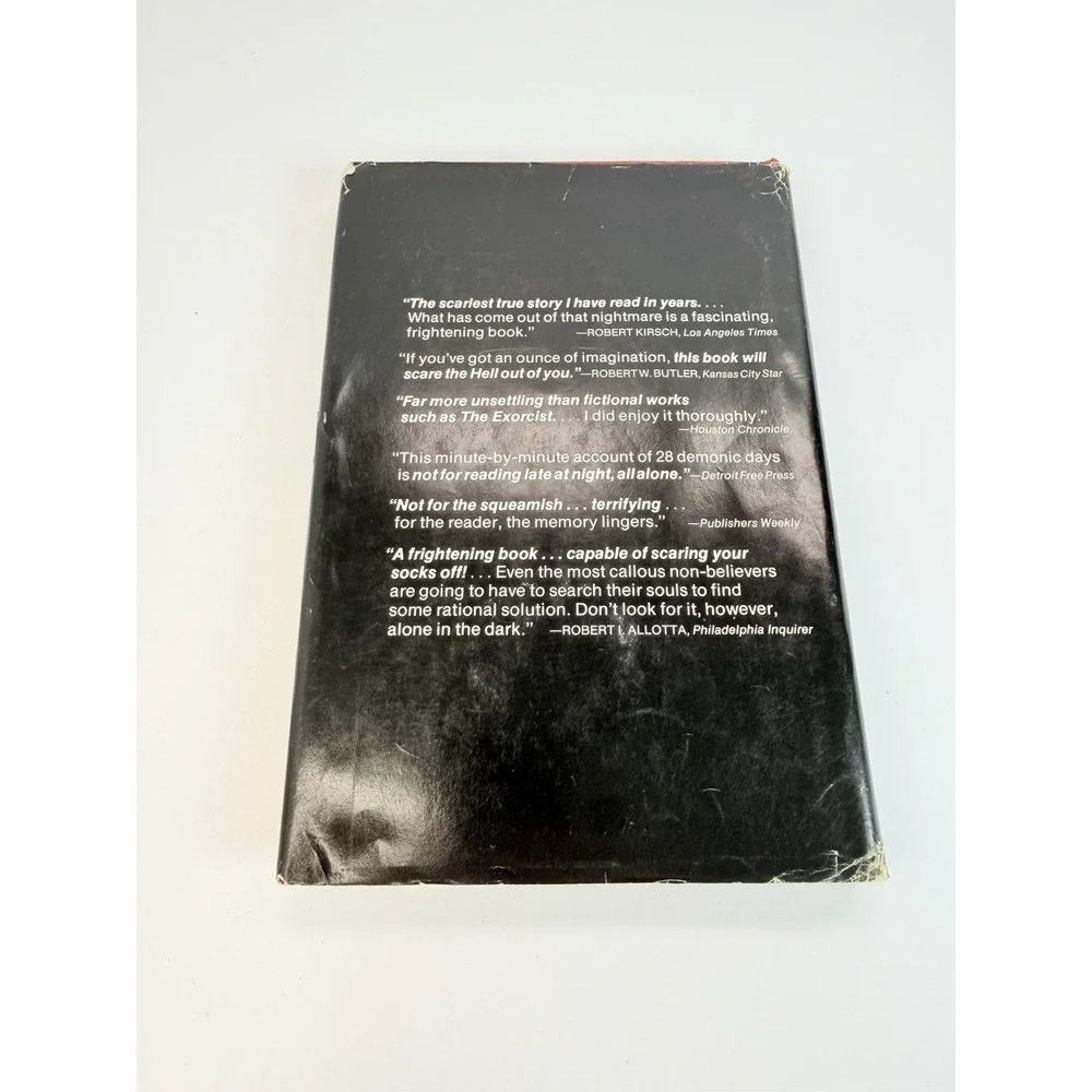 1977 The Amityville Horror Jay Anson Hardcover Book Club Edition BCE